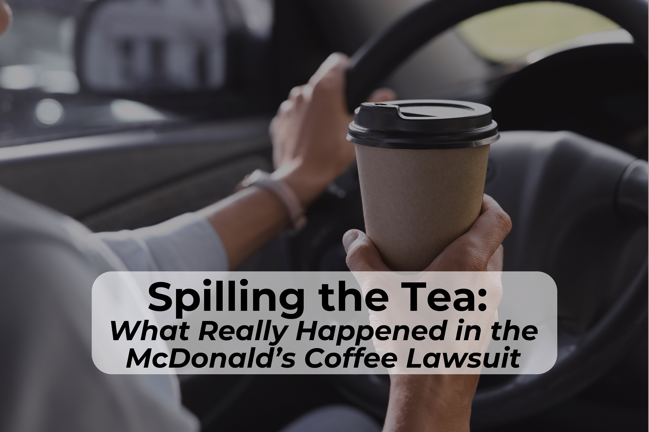 McDonald’s Hot Coffee Lawsuit Myths The McDonald’s coffee lawsuit showed us that “frivolous” lawsuits might hold more water than we think. Learn the truth about McDonald’s hot coffee and how you can approach personal injury lawsuits.