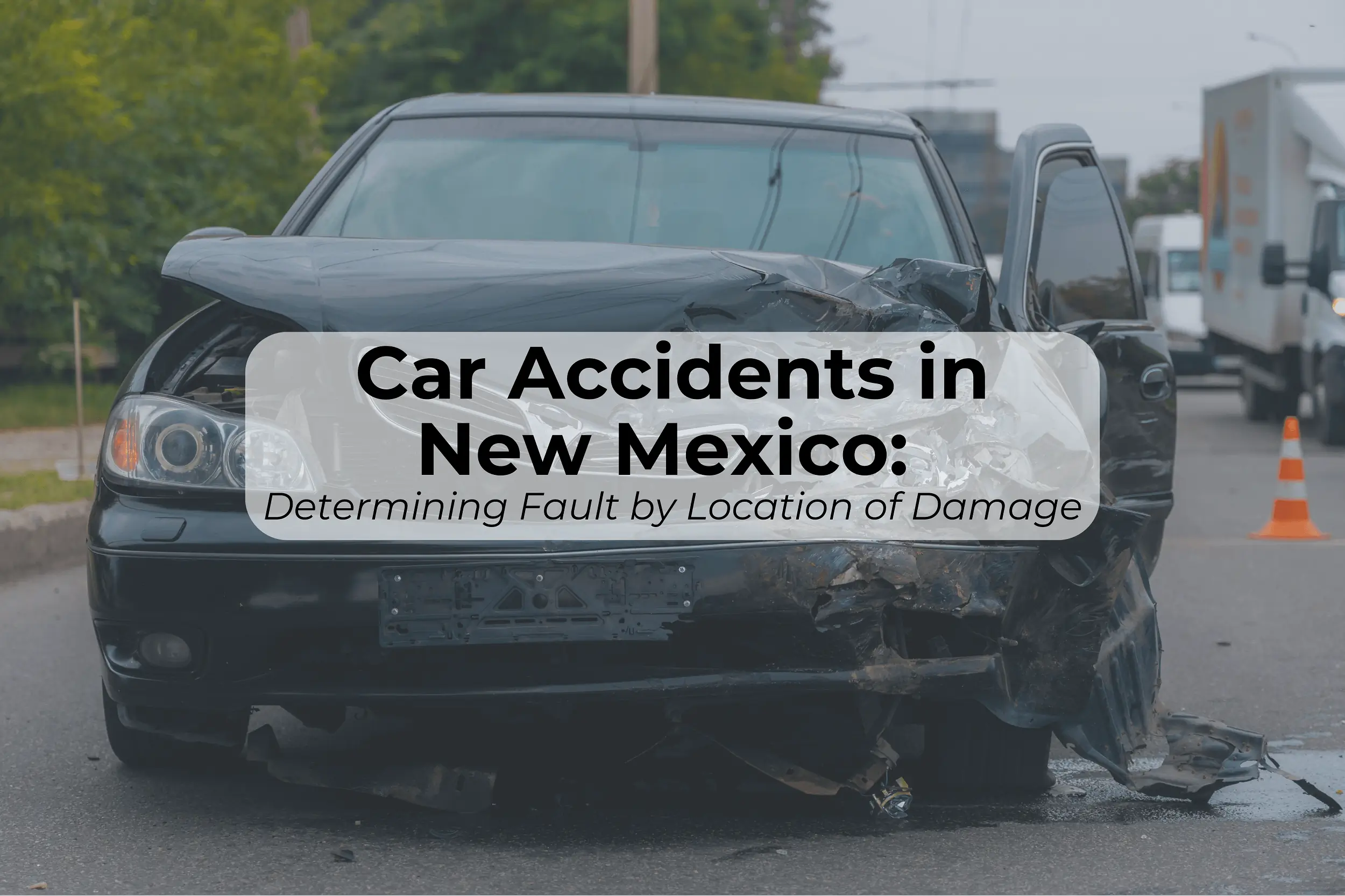 Determining fault in a car accident isn’t always easy. However, the location of the damage to your car can say a lot.