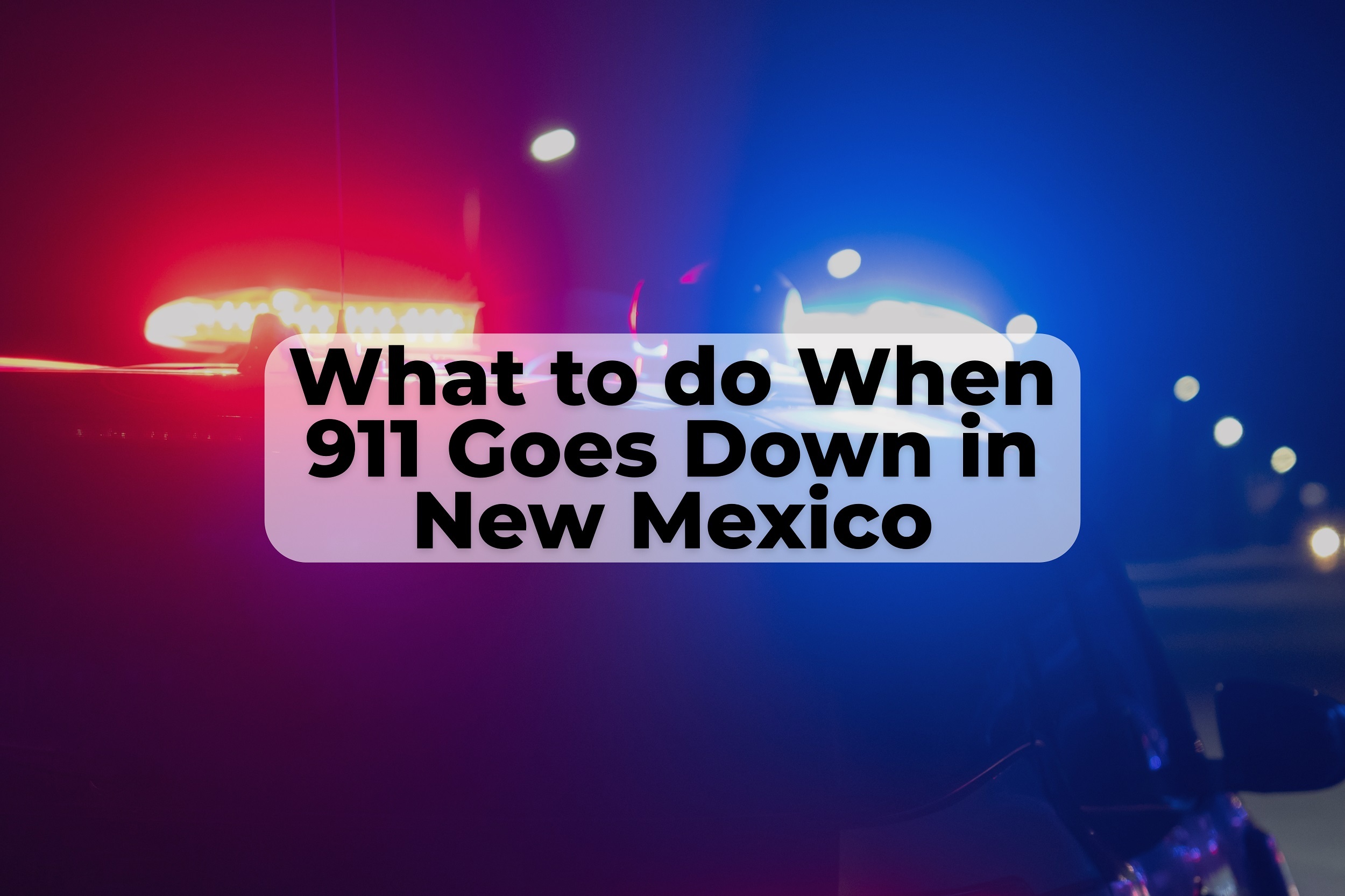When you’re in an emergency situation and 911 isn’t working, what should you do? Calling your local non-emergency number may help.